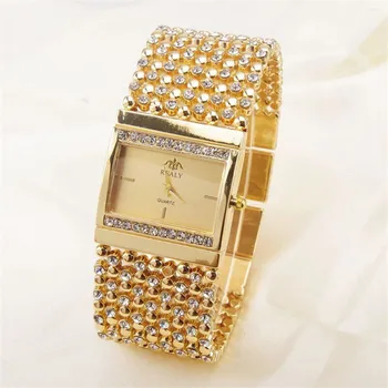 

Montre Femme 2018 Luxe Quartz Women's Stainless Steel Quartz Watch Rhinestone Crystal Analog Wrist Watch