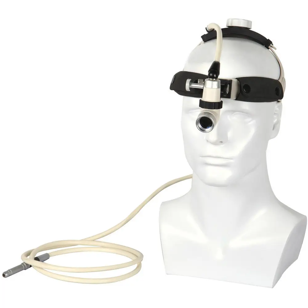 New 2M Fiber Optical Surgical Medical Headlight Head Light Lamp KD 202A
