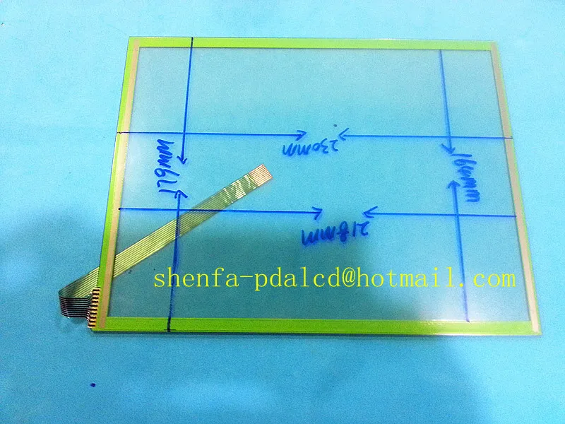 

Skylarpu 10.4 inch 230*179mm 10 wire resistive touchscreen T404 Industrial application control equipment touch screen digitizer