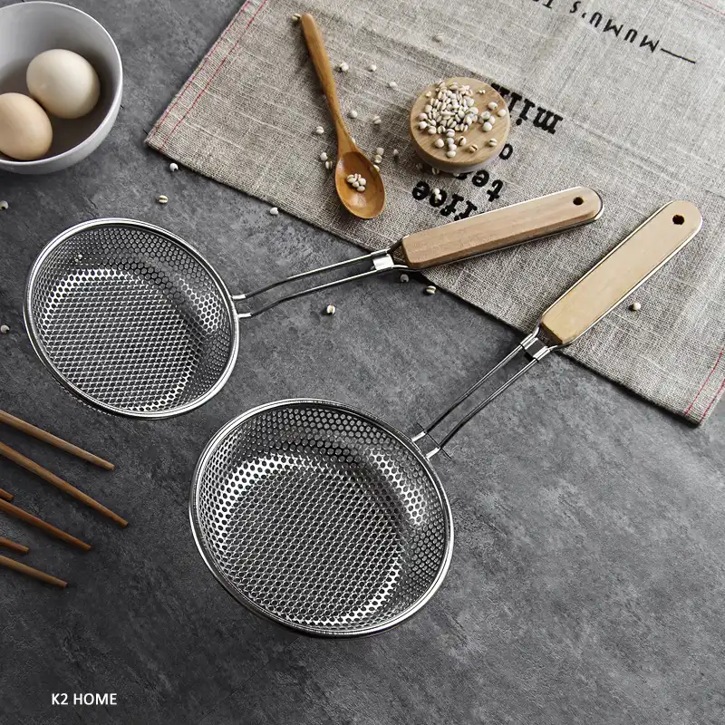Kitchen Strainers Micro Perforated Strainer Colander Kitchen Sieve Food Strainer For Skimmer 16 18cm Fine Mesh Sifter Strainer Steel Colander Wire Strainerstainless Steel Colander Aliexpress