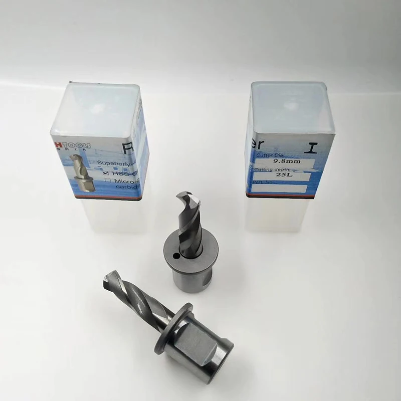 Hss Annular Cutter Weldon Drill Bit Dia 9.8 / 13.2 / 31mm Din Rail Bit