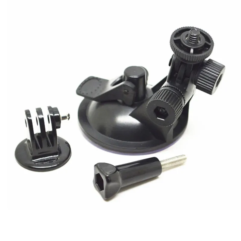 RB For GoPro Accessories Removable Car Suction Cup+adapter mount+screw