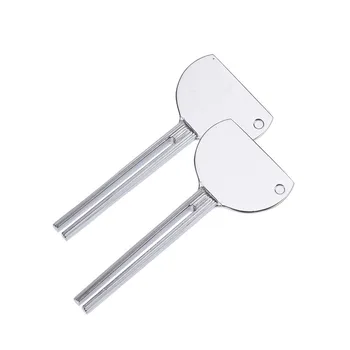 

1PCS Metal Salon Key Tube Squeezer Hair Coloring Cream Baked Ointment Paste Dispenser Styling Tools