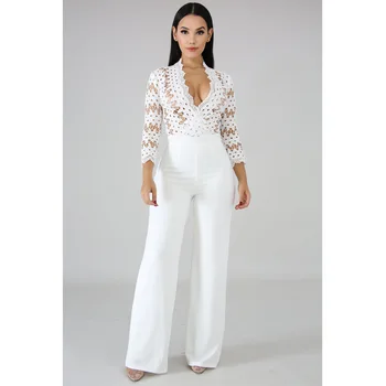 white long pant jumpsuit