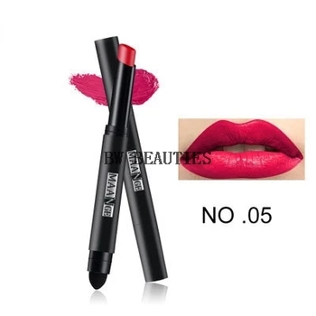

500Pcs/Lot 12 Colors Lipstick Moisturizer Waterproof Long Lasting Matte Lip Sticker Lip Golss Tint Sexy Makeup Maquiagem