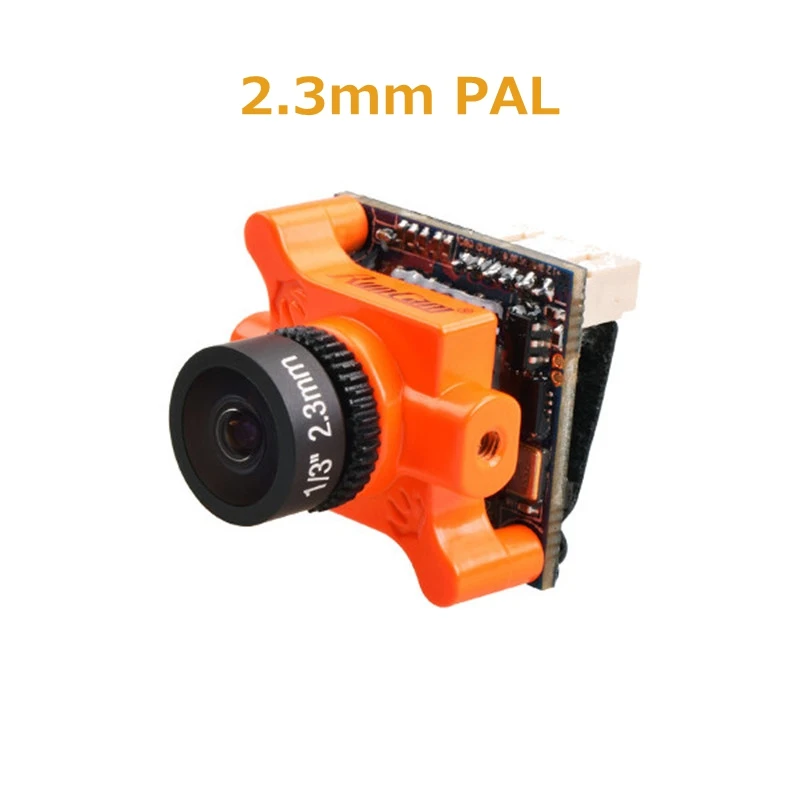 RunCam Micro Swift 2 600TVL 2,1 мм/2,3 мм FOV 160/145 градусов 1/3 ''CCD FPV камера со встроенным OSD для Радиоуправляемый гонщик - Цвет: Цвет: желтый