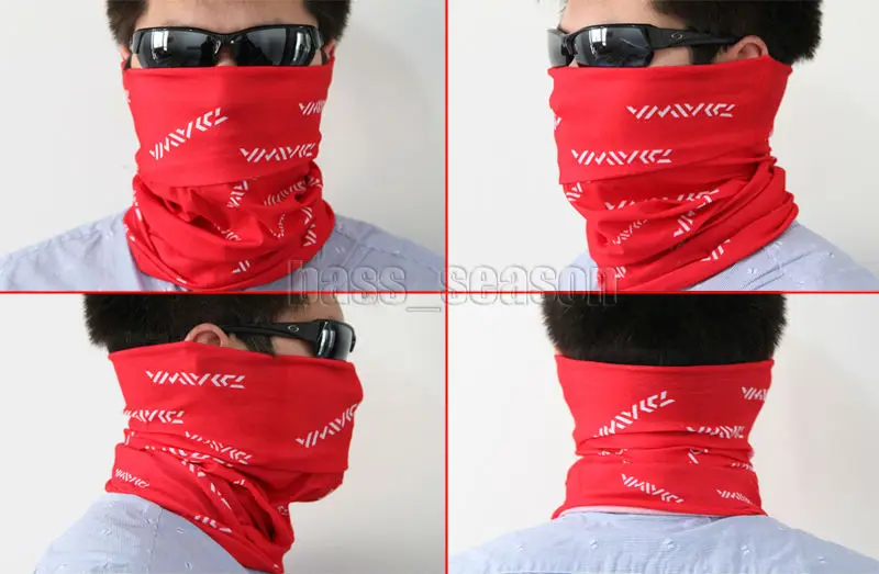 

2015 New Design Blue Camping Hiking Sporting Fishing Headwear Mask Snood bandana Neck Warmer Free shipping