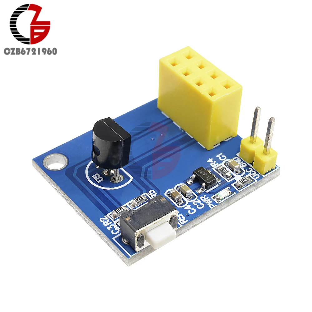 Беспроводной Wifi ESP8266 ESP-01 ESP-01S DS18B20 модуль датчика температуры для умного дома контроллер температуры регулирующий термостат