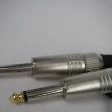 1/" Папа моно до 1/4" Микрофон гитара Эффект нажатия педали удлинитель Кабель 2 м