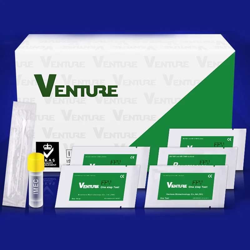 

FPV/TOXO Test Paper Feline Tick Cat Virus Test Strip for Home Pet Medical Supplies LBShipping