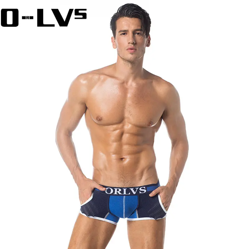 ORLVS 3 шт. трусы боксеры мужское нижнее белье мужские Calzonas Hombre Tmall OR114|Боксеры| |