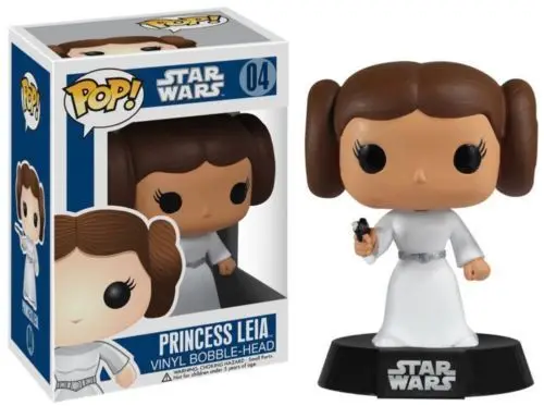 

Funko pop Official Movie: Star Wars - Princess Leia Bobble Head Vinyl Figure Collectible Model Toy with Original Box