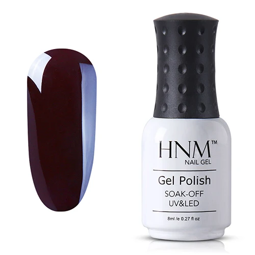 HNM 8 мл гель кофейно-коричневый Сериз УФ гель лак для ногтей светодиодный гель замачиваемый полуперманентный Эмаль дизайн ногтей маникюр гель лак - Цвет: 8