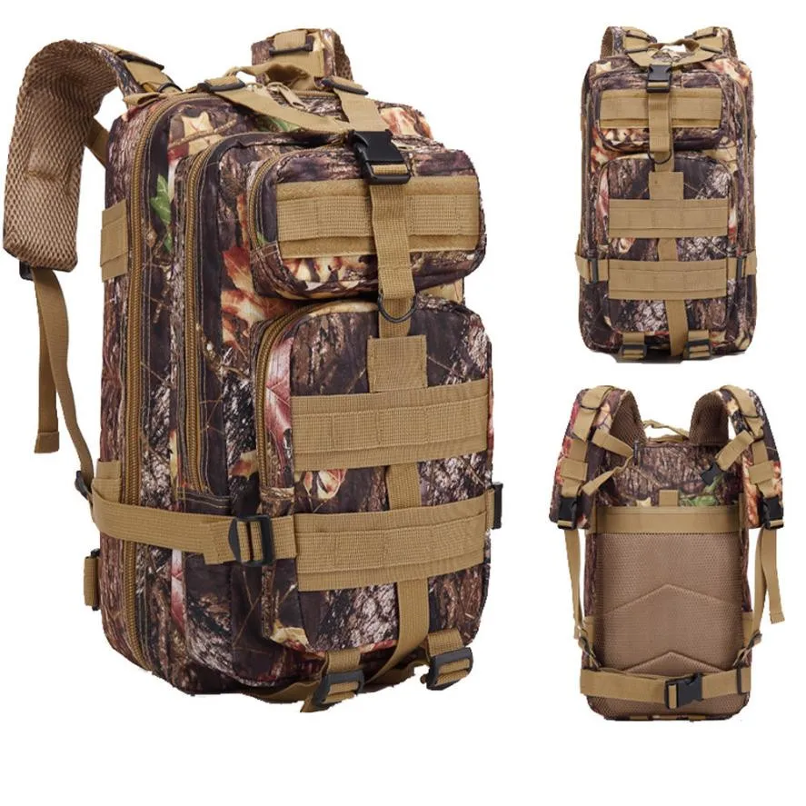 

30L Outdoor Fishing Backpack Protector Plus Camouflage Houlder Bag Travel Mountaineering Bag Riding Backpack Hot Sale