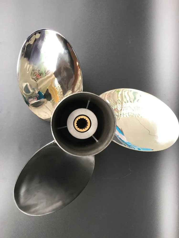 

15 1/2 x17 For 150HP-300HP HONDA left hand propellers outboard board STAINLESS STEEL Propeller 15 tooth for honda propellers