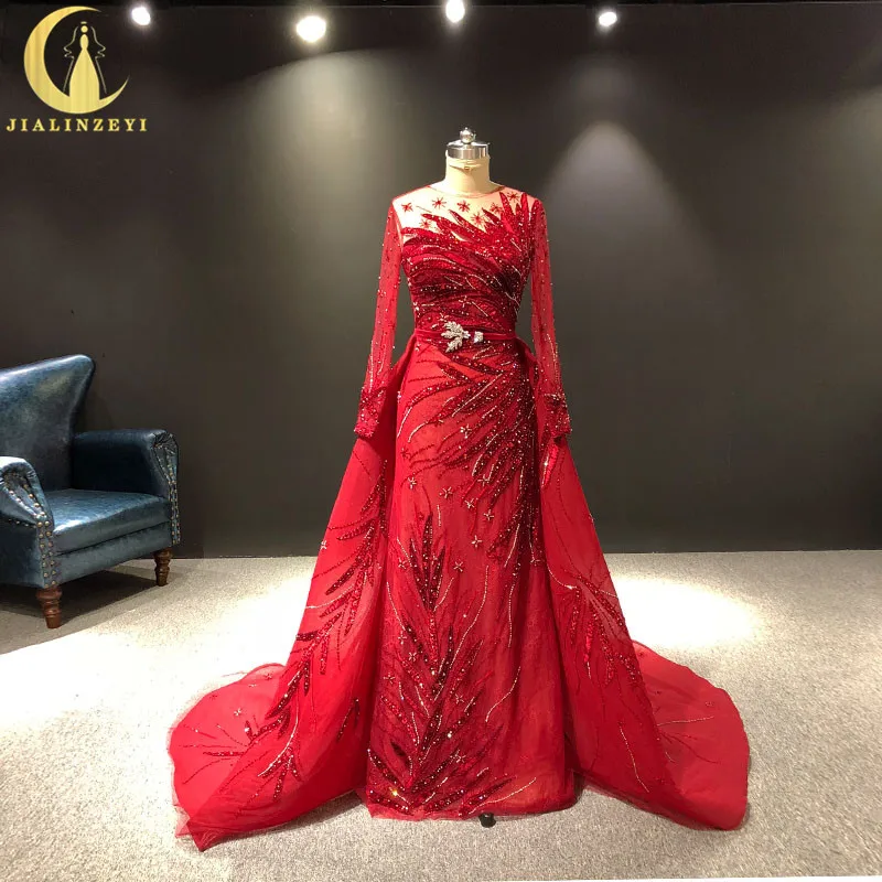 zuhair murad long sleeve evening dresses