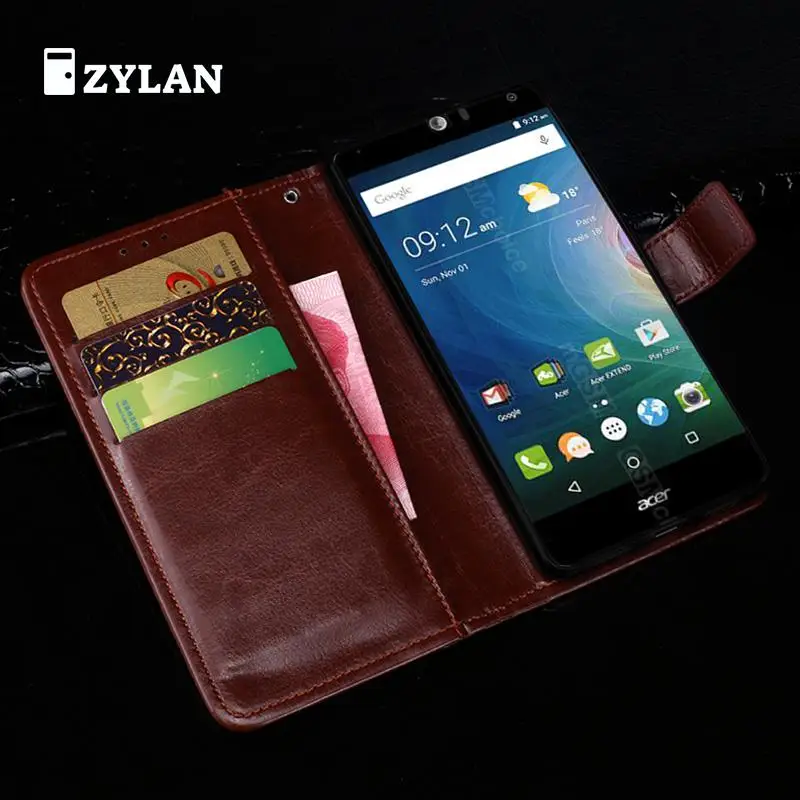 Новинка роскошный кожаный чехол книжка ZYLAN высокого качества для acer Z530 Liquid Z 530