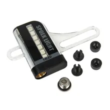 Auto 14 LED Motorcycle Cycling Bicycle Bike Wheel Signal Tire Spoke Light 30 Changes Jan05