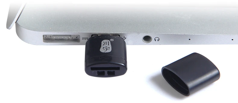 Kawau Micro SD кард-ридер 2,0 USB высокоскоростной адаптер с TF слотом для карт C286 максимальная поддержка 128 ГБ кард-ридер для компьютера