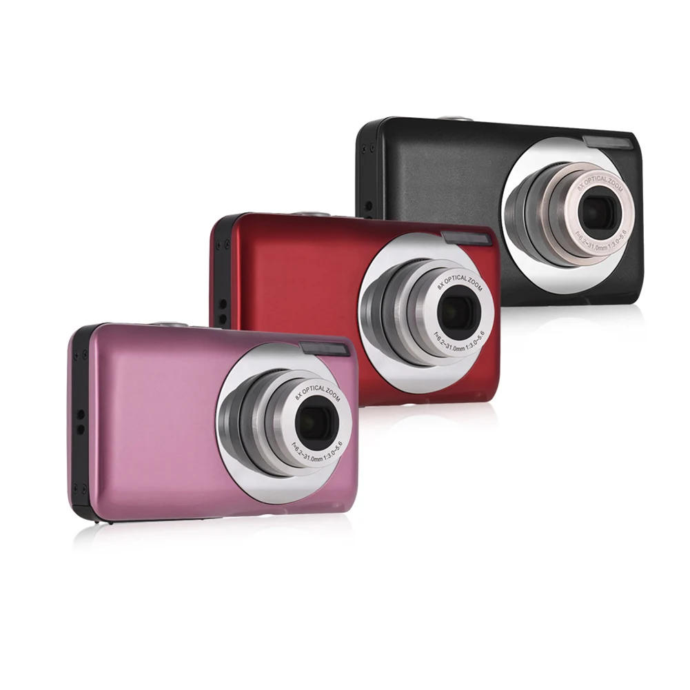 

2.7 inche High Definition professional Digital Camera 8 Times Optical Zoomer Lens 16 Million Pixels HD Ultra-Thin Digital Camera