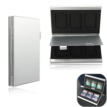 NOYOKERE est 6 слотов высшего качества Dougle-стол алюминиевый ящик для хранения для SD SDHC SDXC MMC держатель защитного кожуха карты памяти