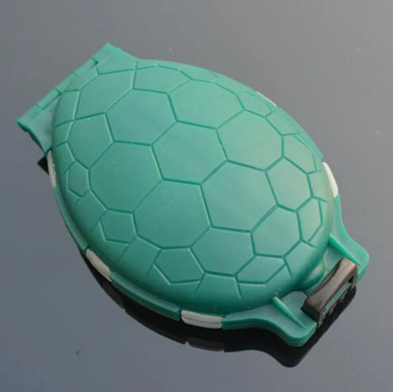 

1Pcs Fishing Tortoise rectangle Box Fishing Hook Fish Tackle Small Fishing Accessories Storage box