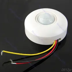 ИК инфракрасный движения сенсор потолочный светильник настенный автоматическое управление светом переключатель Белый Новый Прямая