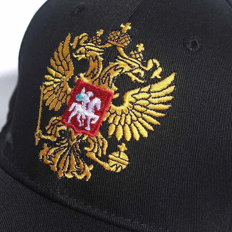 Уличная бейсбольная кепка с вышитым русским флагом Snapback модная спортивная шапка