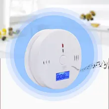 LCD CO Carbon Monoxide Smoke Detector Poisoning Gas Warning Sensor Alarm Gas Alarm For Factory Safety