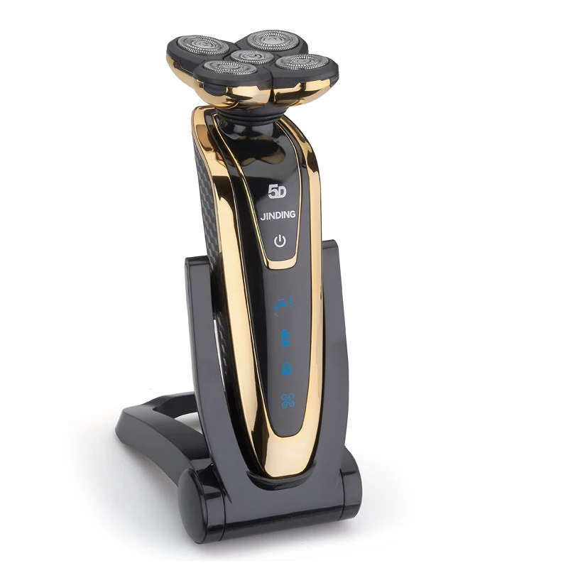 

LESCOLTON Electric Shaver Whole Body Washing Rotary Type Five Heads Double Loop Independent Floating Blade ABS Electric Shaver