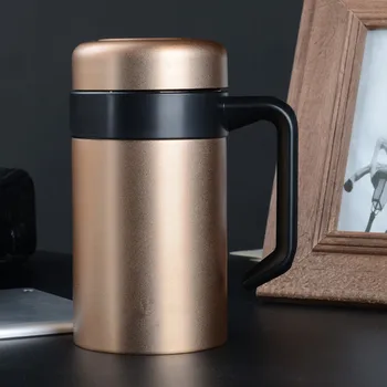 

Office Thermos Mug With Handle Stainless Steel Coffee Mugs Water Bottle Vacuum Insulated Cups Botella De Agua Garrafa Termica