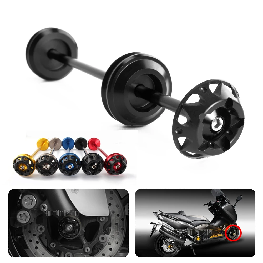 Motorcycle CNC Front Axle Fork Wheel Crash Protector Frame Sliders