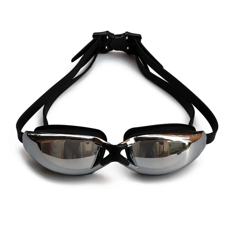 Очки для плавания мужские и женские анти-противотуманные УФ-защитные очки для плавания профессиональные гальванические водонепроницаемые очки для плавания Bthi