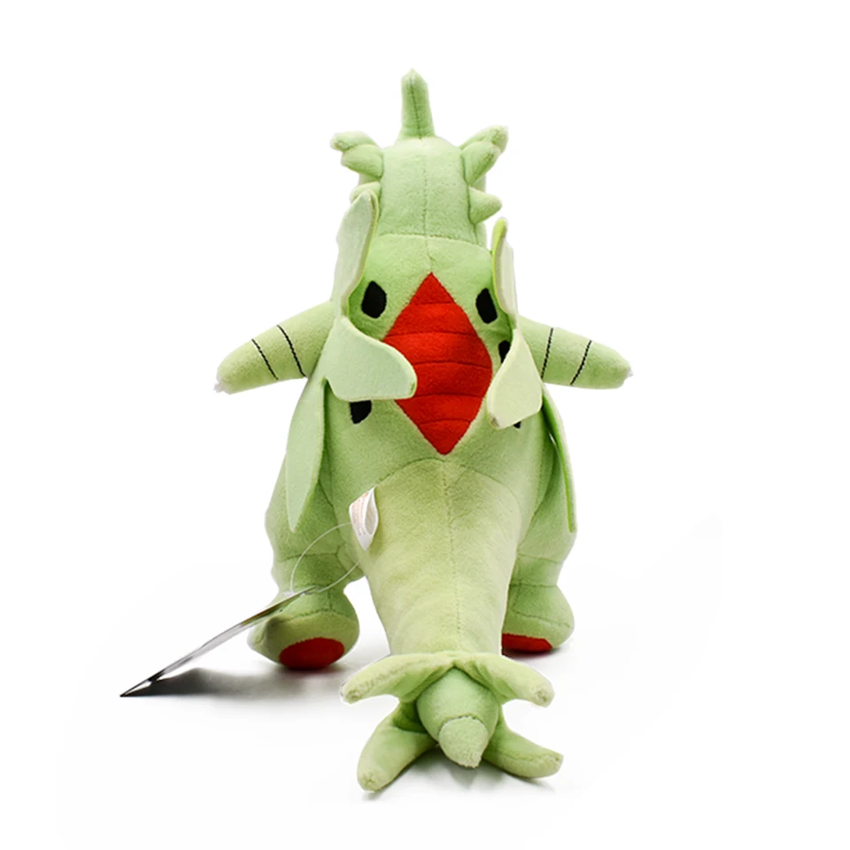 17-35 см 7-14 ''Larvitar Tyranitar Мега Милая аниме плюшевая игрушка мягкая pp чучело из хлопка Кукла рождественские подарки для детей