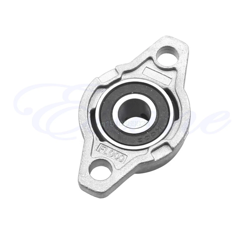 2Pcs 8 mm alésage KFL08 Pillow Block Bearing bride en losange Roulements