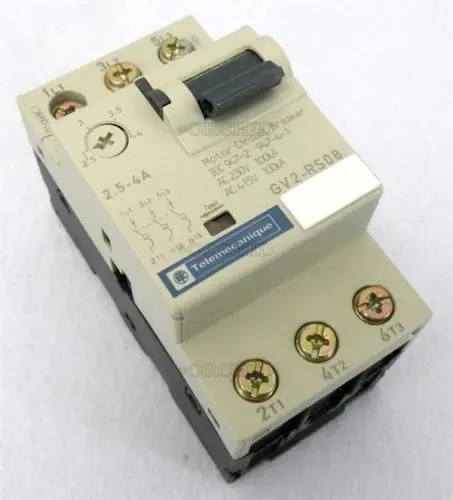 

2PCS Gv2-Rs08 Gv2rs08 Breaker Sch+ Plc Module Industrial Use Automati Y