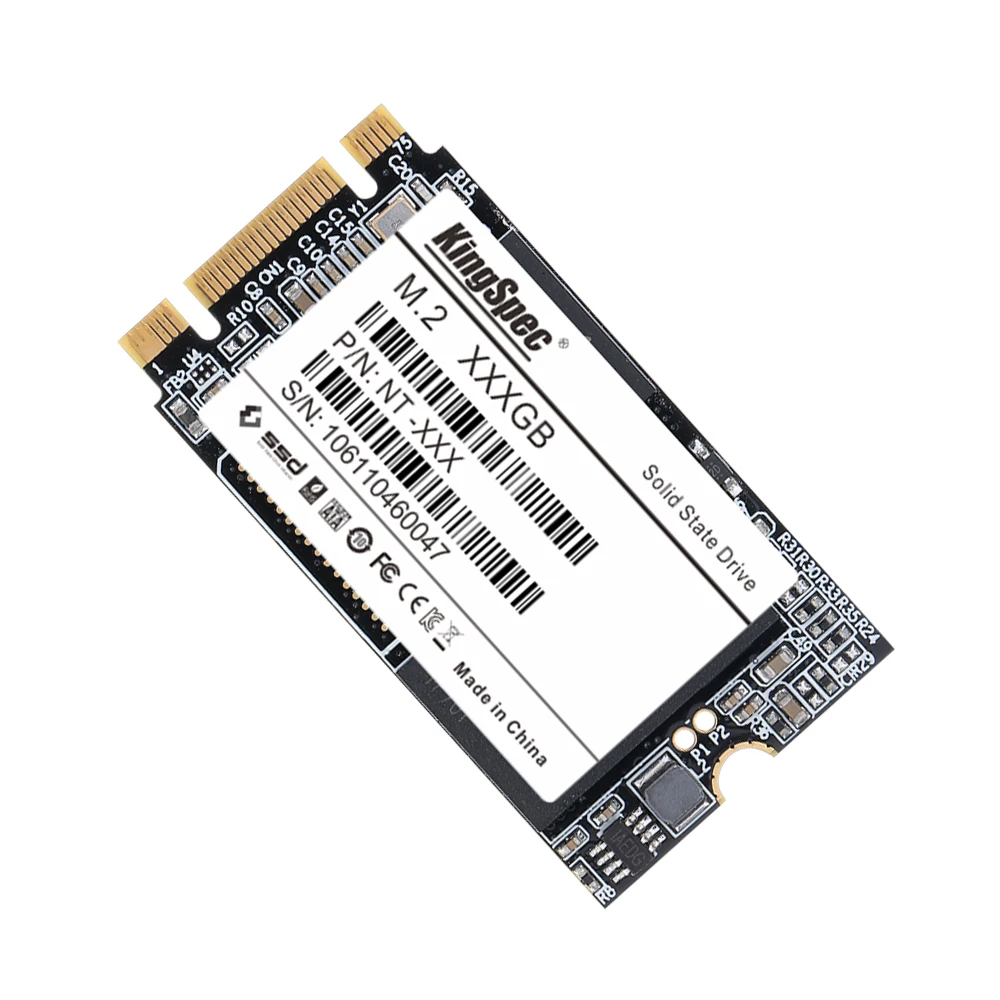 KingSpec SSD 22*42 мм M.2 SATA NGFF 500 Гб 256 ГБ 120 Внутренний твердотельный накопитель для