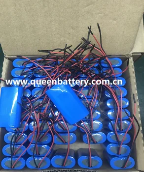 

1S2P 3.6v 3.7v QB18650 5200mah 6000mah QB 18650 outdoor sound equipment battery pack LED power bank monitor device battery