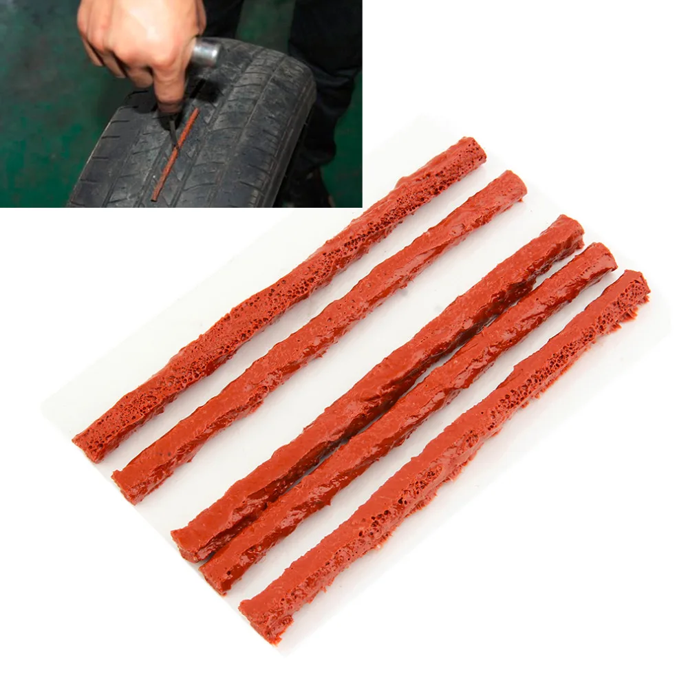 

25Pcs Car Auto Motorcycle Tubeless Tires Wheel Repair Strip Puncture Vehicles Tire Bike Scooter Rubber Seal Tools wholesale