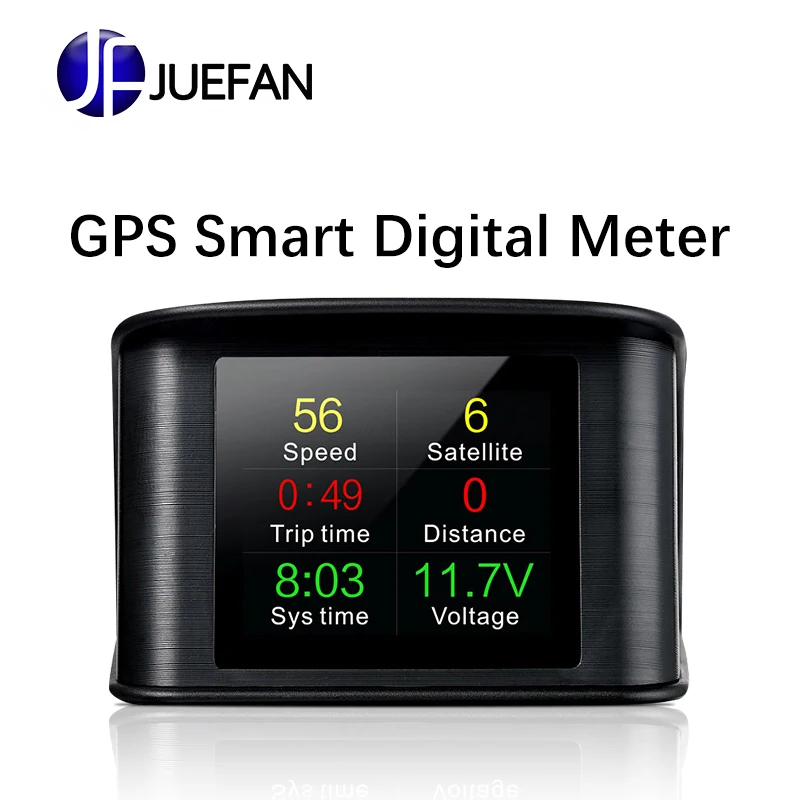 

New Smart HD HUD gps speedometer Monitor on-board computer Supports Diversification of All Automotive GPS Mode Display CAR HUD