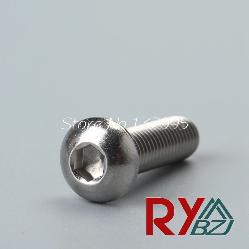 2 # 56 4 40 6 32 8 10 24 1/4 20 * L Нержавеющая сталь A2 Шестигранная головка головки винта