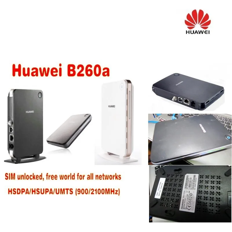 Huawei b260a wifi беспроводной 3g разблокированный маршрутизатор с оригинальной антенной huawei