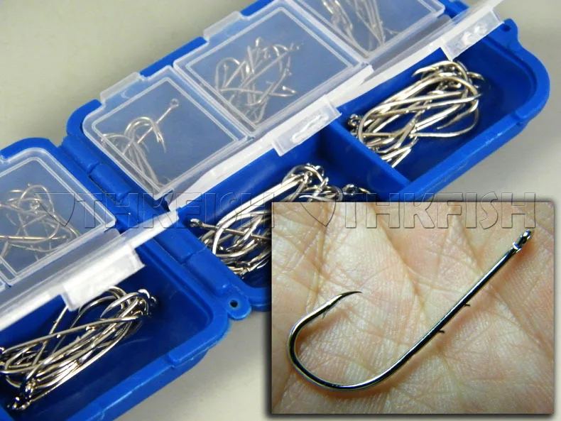 Buy 100Pcs in 1Box Silver Carbon Golden Carp Fishing