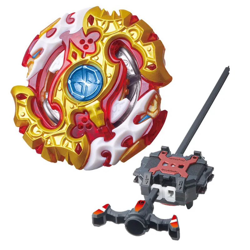 

Original TOMY Spinning Top Beyblade BURST B-100 With Launcher Bayblade Bey blade Metal Plastic Fusion 4D Gift Toys For Children