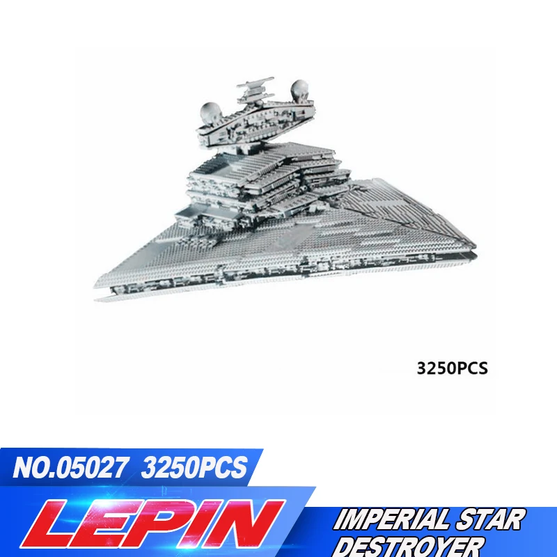 

DHL Lepin 05027 3250Pcs Imperial Super Star Toy War Destroyer Model Building Kit Blocks Bricks Compatible legoed 10030