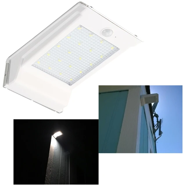 Wireless Waterproof 20 Led Pure White Solar Lights Outdoor Wireless Waterproof 20 Led Pure White Solar Lights Outdoor Motion Sensor Exterior Security Wall Light Night Lamp