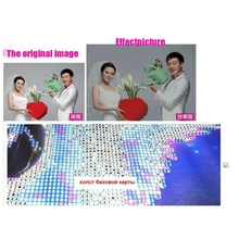 Новая горячая DIY Алмазная картина изображение на заказ круглые/квадратные Стразы 5d алмазная вышивка крестиком крестины подарок KL55