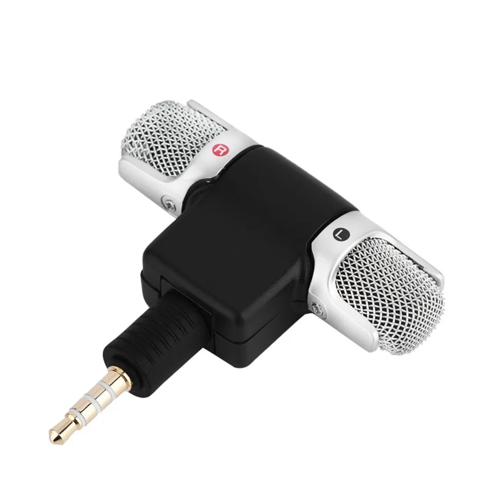 YKSO Mini Stereo Microphone Digital Mic adapter 3.5mm Jack for PC Computer For Laptop Smart Mobile Phone Microphone (18)