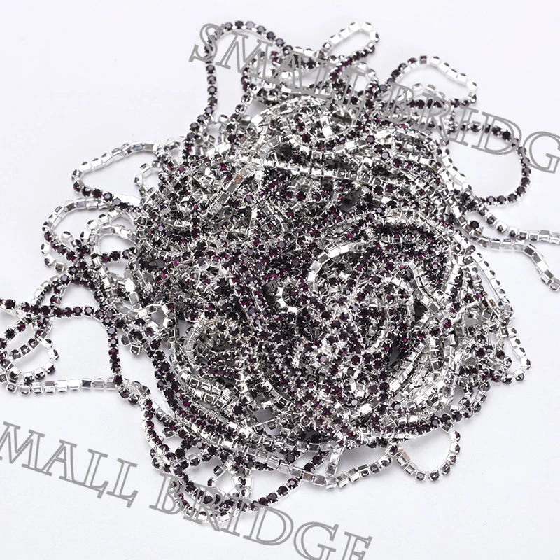 Rhinestones Chain Trims4