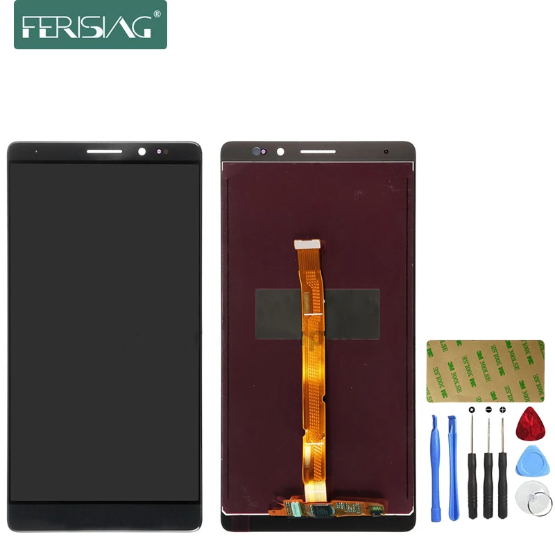 

Ferising 100% AAA LCD Display For Huawei Mate 8 6.0 inch Replacement Display Touch Screen Digitizer Assembly + Tool Kits